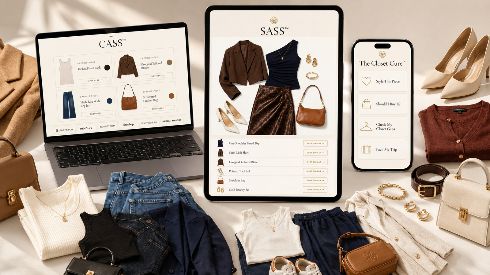 CASS, SASS and The Closet Cure digital styling tools