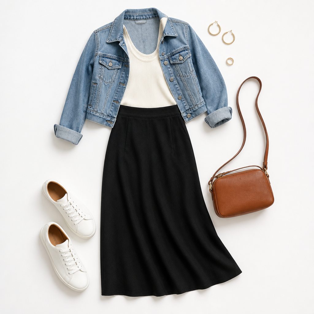 Actual casual outfit image generated by SASS